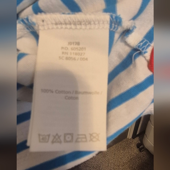 Boden Striped Top Size 2 - Picture 4 of 5